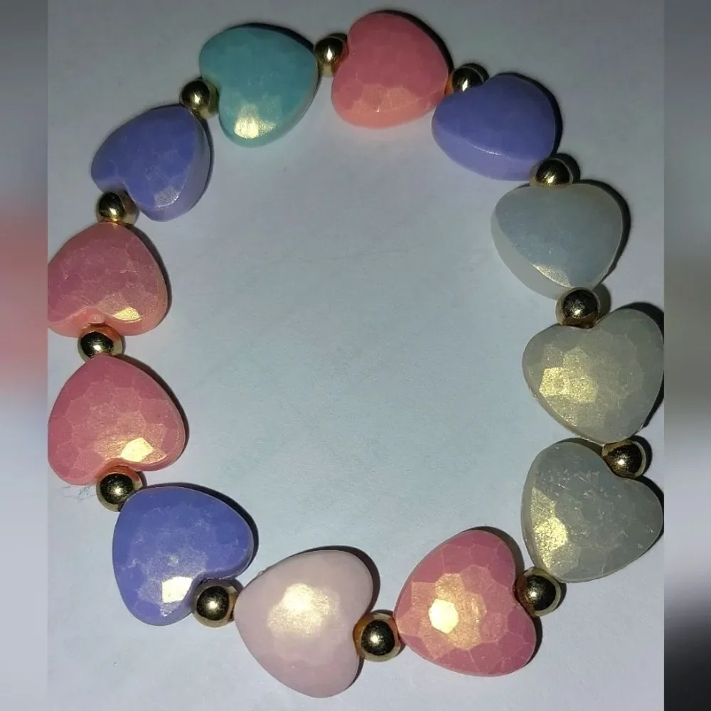 Girls Acrylic beaded Bracelet - Picture 9 of 9